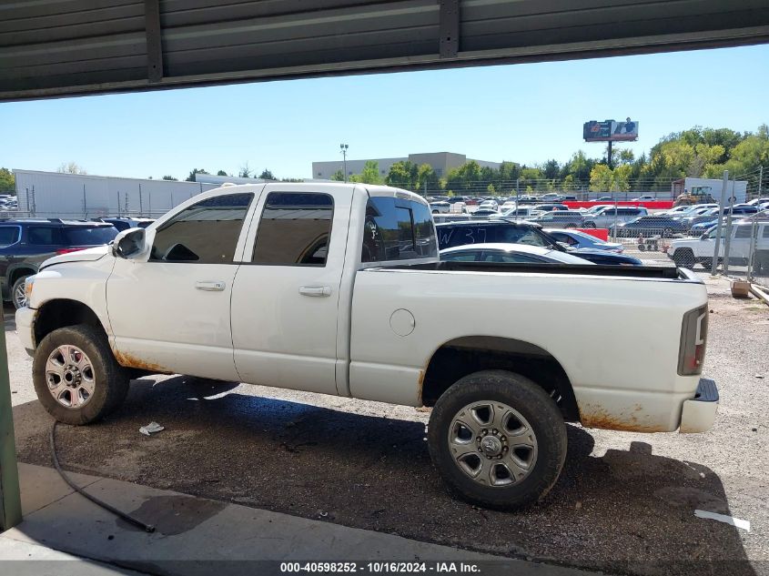 2007 Dodge Ram 2500 Slt/Trx4 Off Road/Sport/Power Wagon VIN: 1D7KS28C77J535771 Lot: 40598252