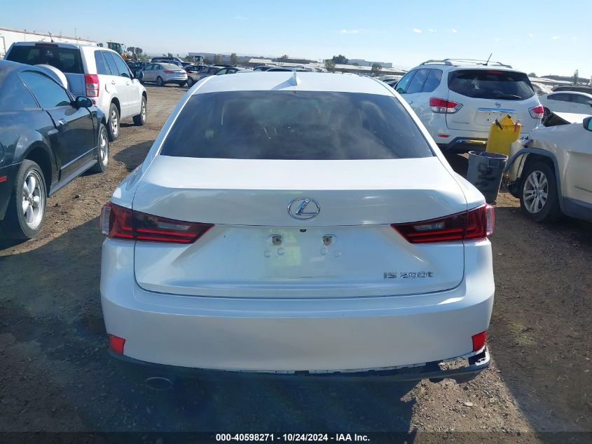 2016 Lexus Is 200T VIN: JTHBA1D24G5004989 Lot: 40598271