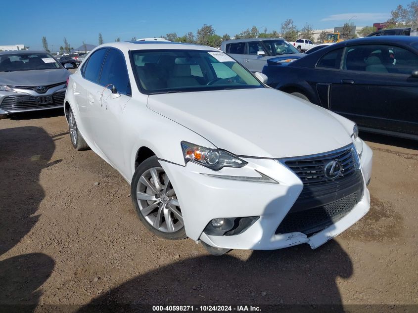 VIN JTHBA1D24G5004989 2016 LEXUS IS 200T no.1