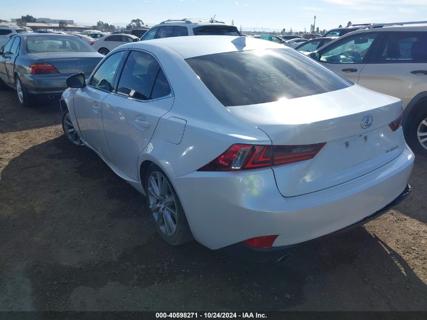 VIN JTHBA1D24G5004989 2016 LEXUS IS 200T no.3