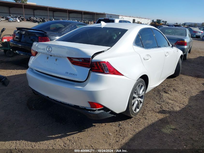 VIN JTHBA1D24G5004989 2016 LEXUS IS 200T no.4