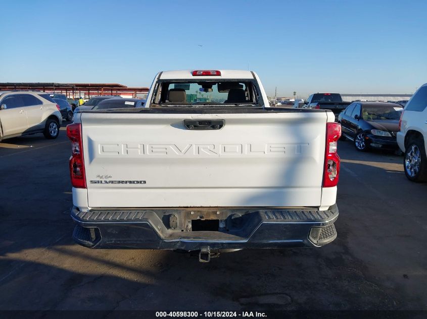 2022 Chevrolet Silverado 1500 Work Truck VIN: 3GCNAAED3NG588595 Lot: 40598300