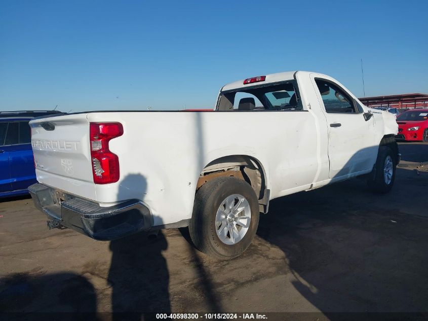 2022 Chevrolet Silverado 1500 Work Truck VIN: 3GCNAAED3NG588595 Lot: 40598300