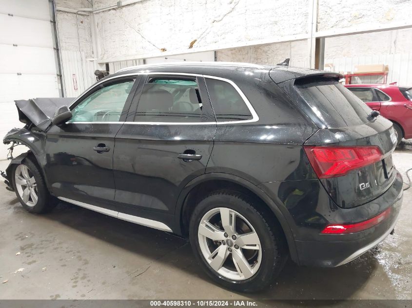 2018 Audi Q5 2.0T Premium/2.0T Tech Premium VIN: WA1BNAFY3J2002354 Lot: 40598310