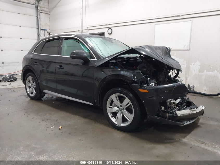 2018 Audi Q5 2.0T Premium/2.0T Tech Premium VIN: WA1BNAFY3J2002354 Lot: 40598310