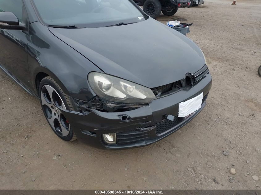 2010 Volkswagen Gti 4-Door VIN: WVWHD7AJ2AW421529 Lot: 40598345