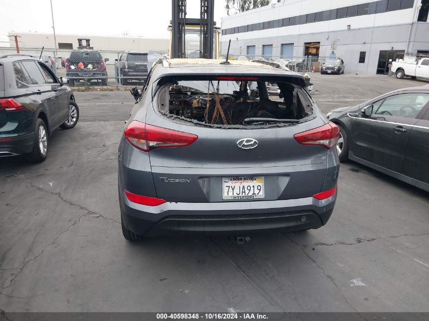 2017 Hyundai Tucson Limited/Sport And Eco/Se VIN: KM8J33A44HU396254 Lot: 40598348