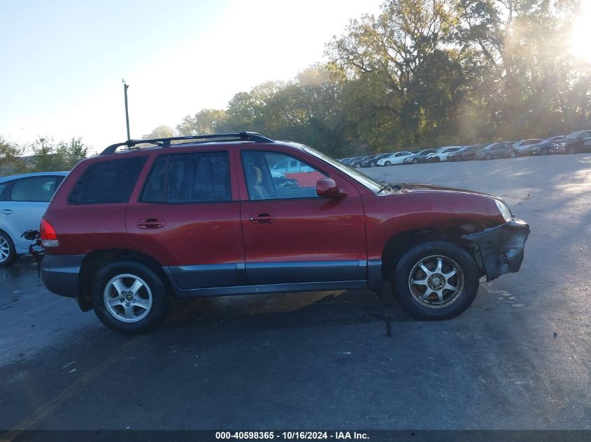 2005 Hyundai Santa Fe Gls VIN: KM8SC13D15U930277 Lot: 40598365