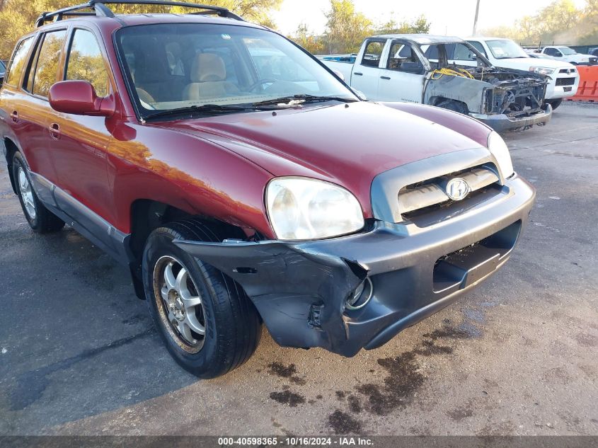 2005 Hyundai Santa Fe Gls VIN: KM8SC13D15U930277 Lot: 40598365