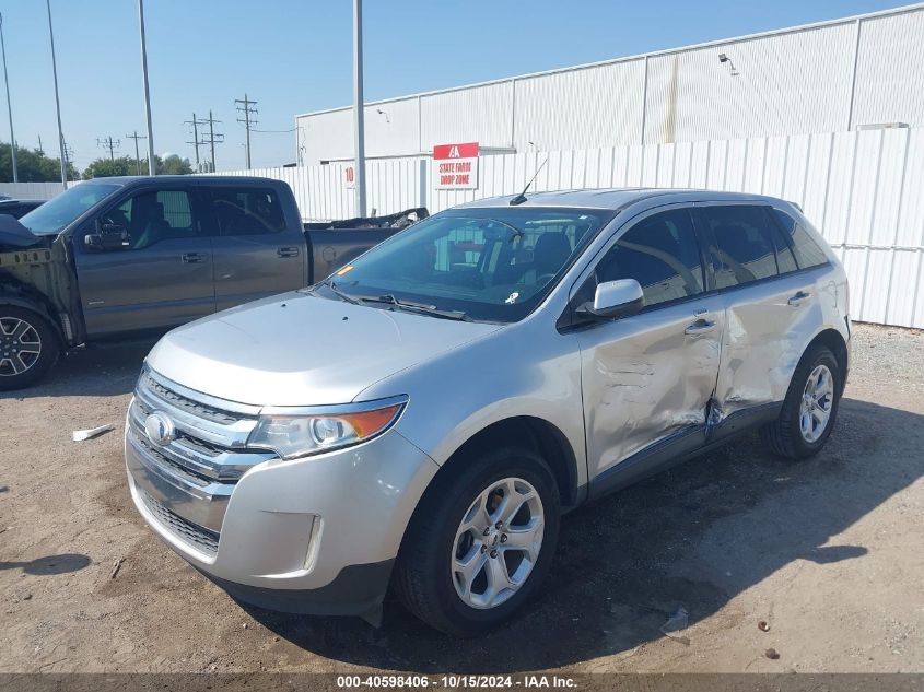 2014 Ford Edge Sel VIN: 2FMDK3JC9EBB62653 Lot: 40598406