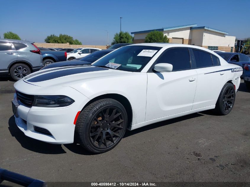 2019 Dodge Charger Sxt Rwd VIN: 2C3CDXBGXKH643513 Lot: 40598412