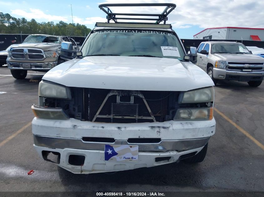 2006 Chevrolet Silverado 2500Hd Work Truck VIN: 1GBHC24U16E149326 Lot: 40598418