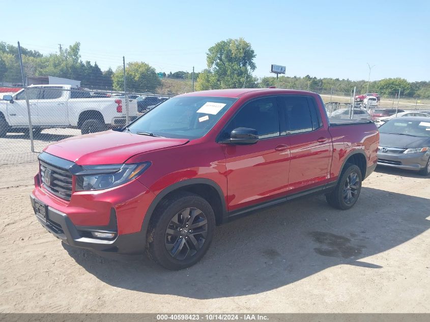 2021 Honda Ridgeline Awd Sport VIN: 5FPYK3F12MB015919 Lot: 40598423