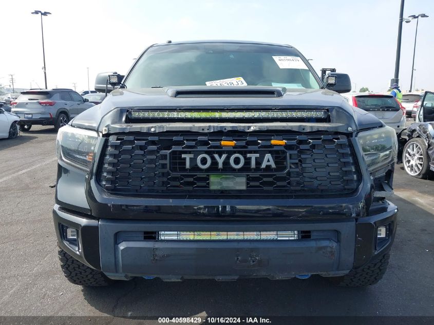 2019 Toyota Tundra Trd Pro 5.7L V8 VIN: 5TFDY5F11KX815227 Lot: 40598429