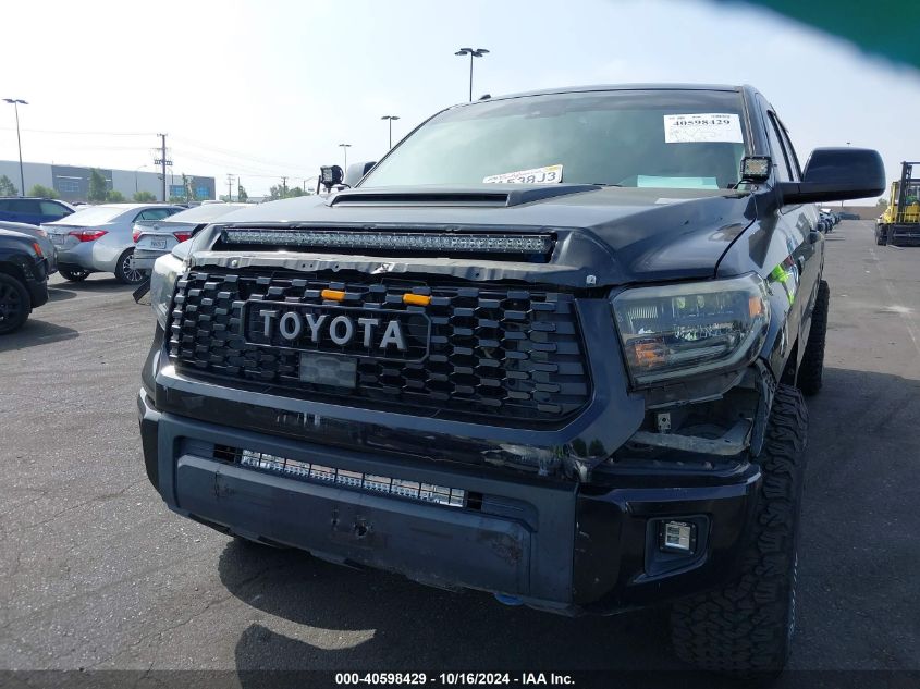 2019 Toyota Tundra Trd Pro 5.7L V8 VIN: 5TFDY5F11KX815227 Lot: 40598429