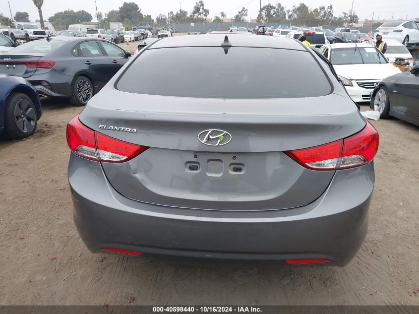 2013 Hyundai Elantra Gls VIN: 5NPDH4AEXDH326571 Lot: 40598440