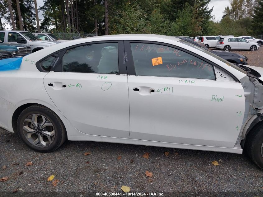 2020 Kia Forte Lxs VIN: 3KPF24AD3LE157630 Lot: 40598441