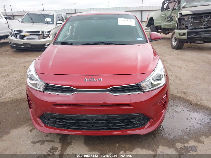 2022 Kia Rio 5-Door S VIN: 3KPA25AD1NE444385 Lot: 40598442