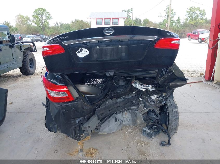 2017 Nissan Sentra Sv VIN: 3N1AB7AP0HY344533 Lot: 40598470