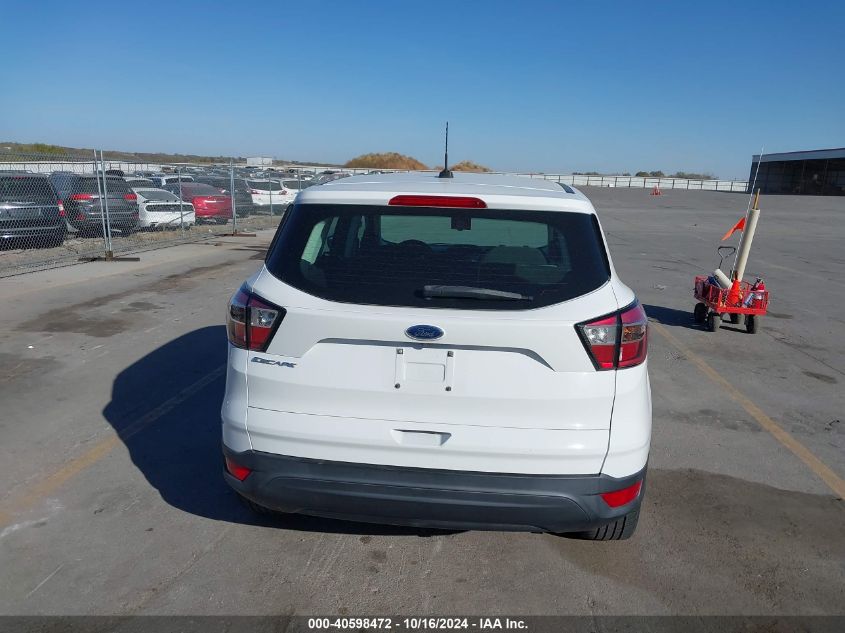 2017 Ford Escape S VIN: 1FMCU0F70HUC04674 Lot: 40598472