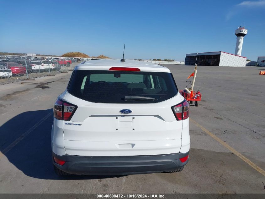 2017 Ford Escape S VIN: 1FMCU0F70HUC04674 Lot: 40598472