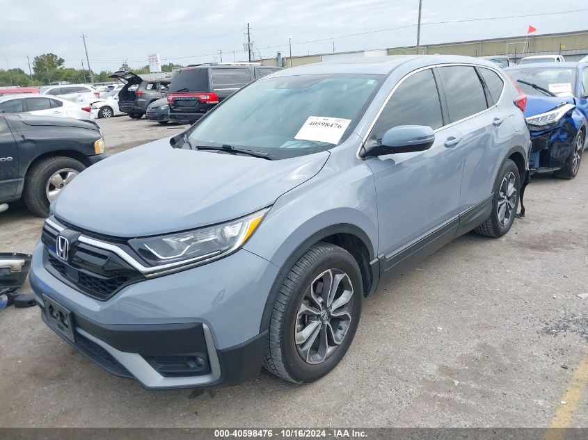 2021 HONDA CR-V 2WD EX-L - 2HKRW1H8XMH428964