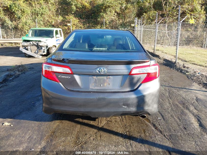 2012 Toyota Camry Se VIN: 4T1BF1FK6CU048665 Lot: 40598478