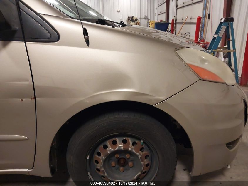 2008 Toyota Sienna Le VIN: 5TDZK23C48S180367 Lot: 40598492