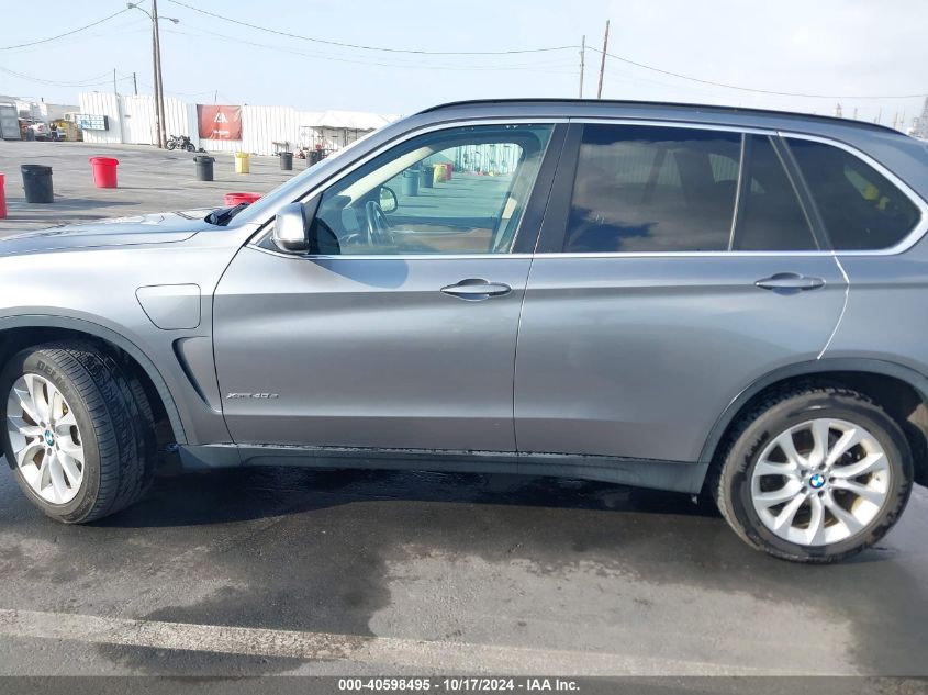 2016 BMW X5 Edrive xDrive40E VIN: 5UXKT0C54G0S76830 Lot: 40598495