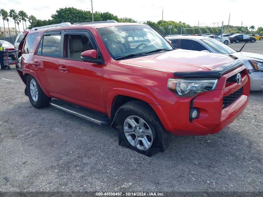 2018 Toyota 4Runner Sr5 Premium VIN: JTEZU5JR3J5185781 Lot: 40598497