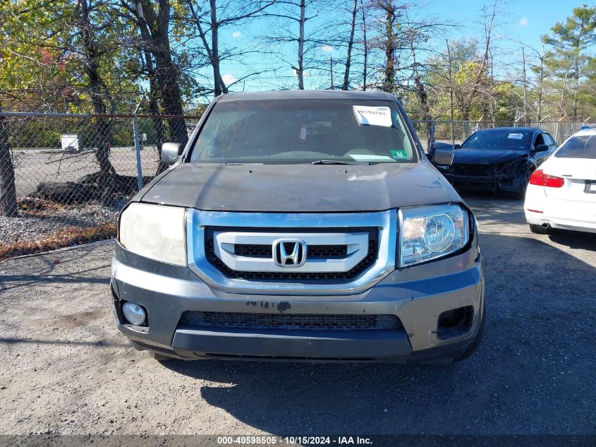 2011 Honda Pilot Ex-L VIN: 5FNYF3H63BB038550 Lot: 40598505