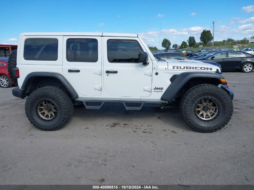 2018 Jeep Wrangler Unlimited Rubicon 4X4 VIN: 1C4HJXFG6JW153879 Lot: 40598515