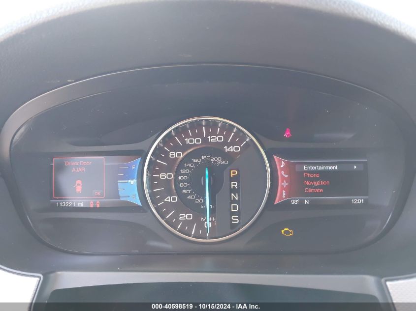 2013 Ford Edge Sel VIN: 2FMDK3JC2DBA32146 Lot: 40598519