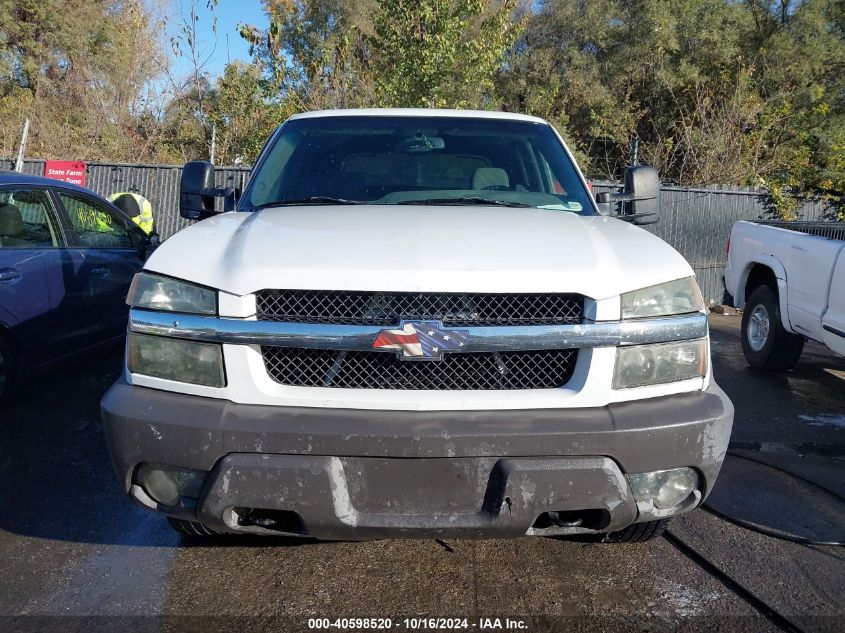 2003 Chevrolet Avalanche 1500 VIN: 3GNEK13T53G174648 Lot: 40598520