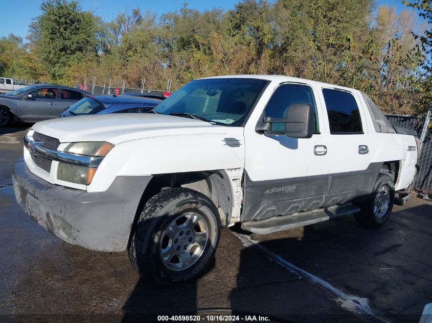 2003 Chevrolet Avalanche 1500 VIN: 3GNEK13T53G174648 Lot: 40598520