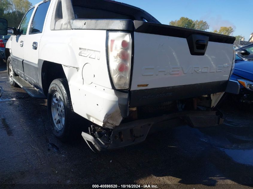 2003 Chevrolet Avalanche 1500 VIN: 3GNEK13T53G174648 Lot: 40598520