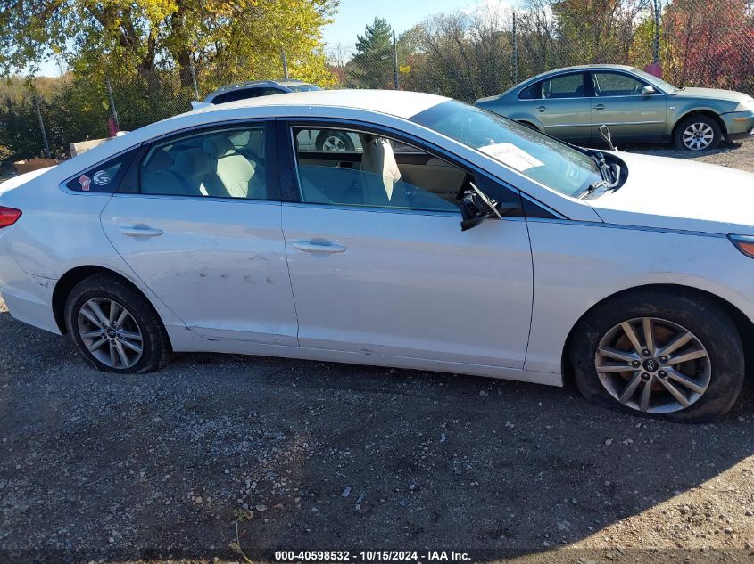 2015 Hyundai Sonata Se VIN: 5NPE24AF1FH184659 Lot: 40598532