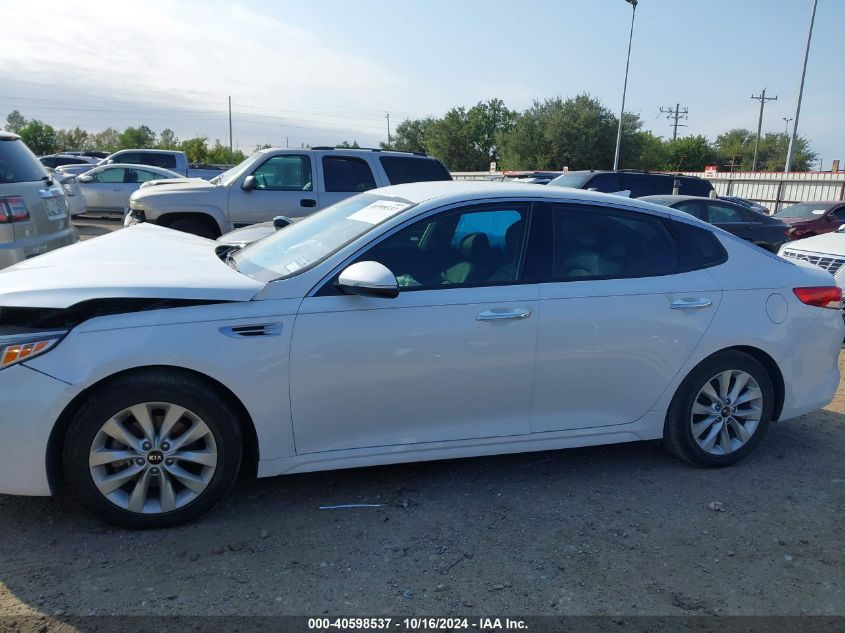 2018 Kia Optima Ex VIN: 5XXGU4L30JG262309 Lot: 40598537