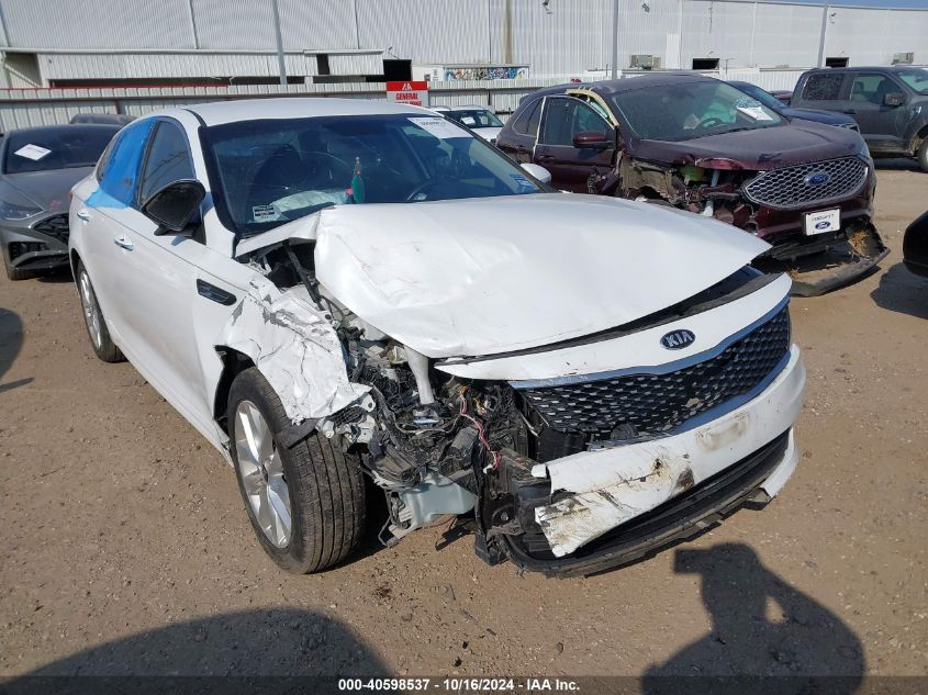 2018 Kia Optima Ex VIN: 5XXGU4L30JG262309 Lot: 40598537