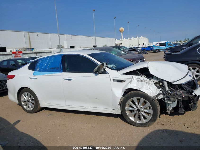 2018 KIA OPTIMA EX - 5XXGU4L30JG262309