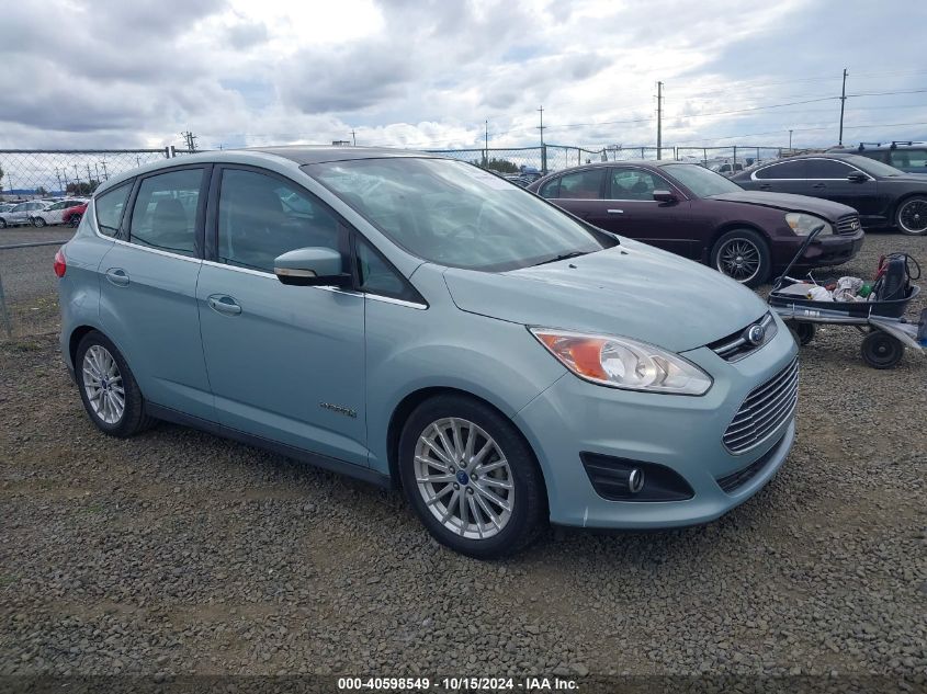 2013 Ford C-Max Hybrid Sel VIN: 1FADP5BU0DL526133 Lot: 40598549