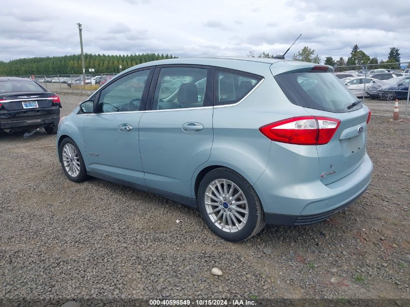 2013 Ford C-Max Hybrid Sel VIN: 1FADP5BU0DL526133 Lot: 40598549