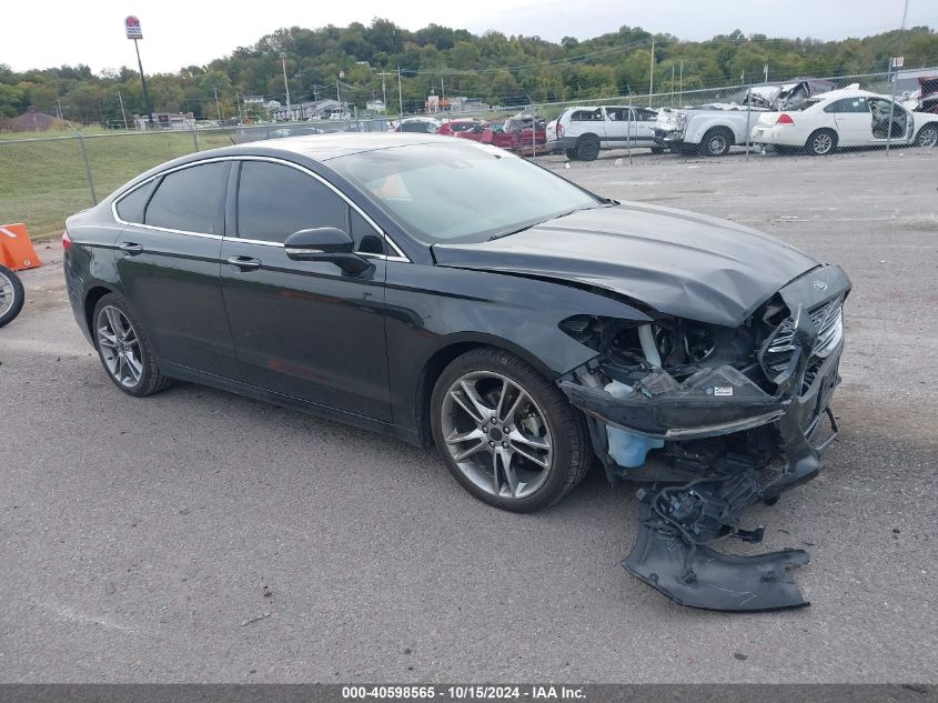 VIN 3FA6P0K95DR323957 2013 FORD FUSION no.1