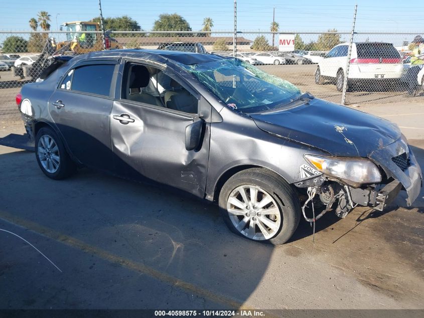 2009 Toyota Corolla Xle VIN: 1NXBU40E59Z141423 Lot: 40598575