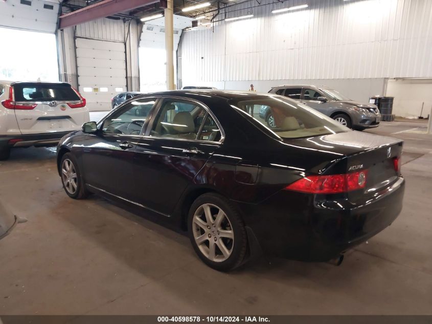 2004 Acura Tsx VIN: JH4CL96814C034280 Lot: 40598578