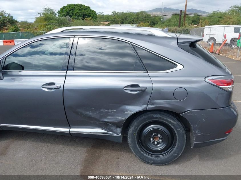 2013 Lexus Rx 350 VIN: JTJZK1BAXD2416304 Lot: 40598581