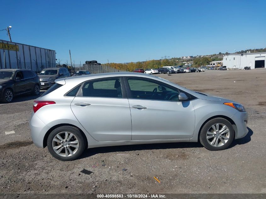 2014 Hyundai Elantra Gt VIN: KMHD35LH8EU186714 Lot: 40598583