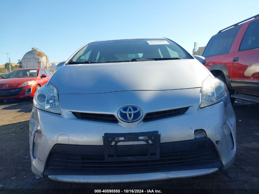2015 Toyota Prius Two VIN: JTDKN3DU5F0394967 Lot: 40598585