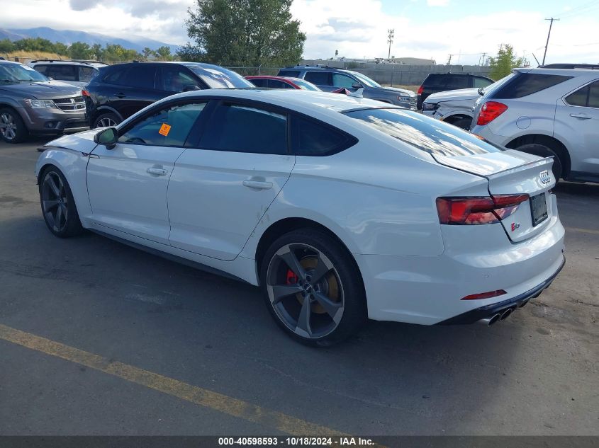 2019 Audi S5 3.0T Premium VIN: WAUB4CF56KA002654 Lot: 40598593