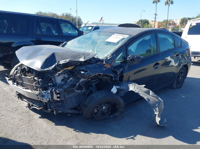 2015 TOYOTA PRIUS VIN: JTDKN3DU5F1962662